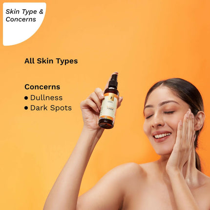 Pilgrim Australian 1% Vitamin C Toner with Kakadu Plum & Lime Pearl For Glowing Skin, Open Pores Tightening & Refining