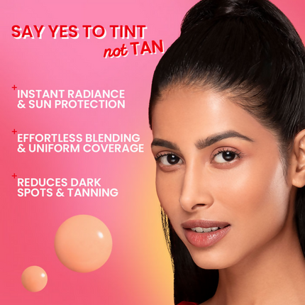 Dot & Key Strawberry Dew Tinted Sunscreen SPF 50+ PA++++ - 02 Warm Ivory