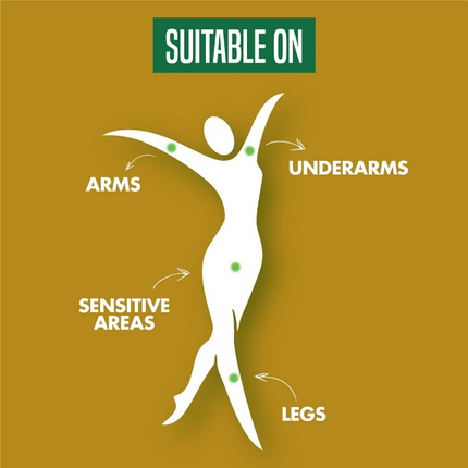 Nature's Essence Hair Removal Cream Gold - For All Skin Types