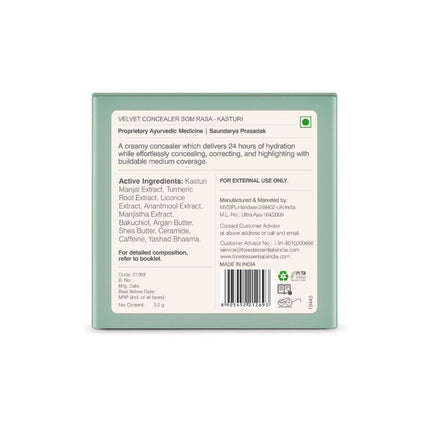 Forest Essentials Som Rasa Velvet Concealer Kasturi