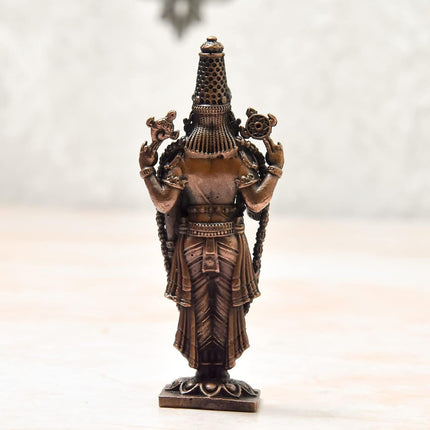Bhimonee Decor Handmade Copper Balaji Idol