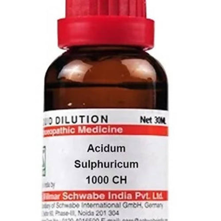 Dr. Willmar Schwabe India Acidum Sulphuricum Dilution