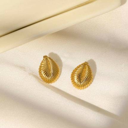 Golden Drop Earrings - Ruby Raang