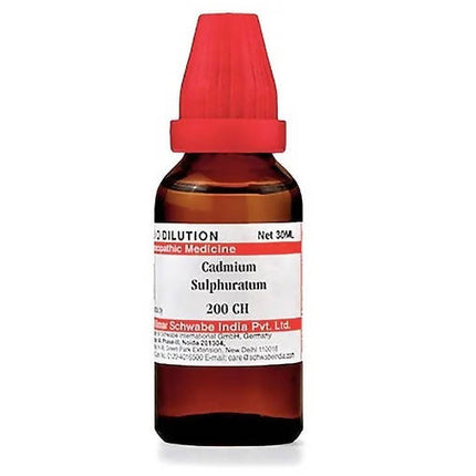 Dr. Willmar Schwabe India Cadmium Sulphuratum Dilution