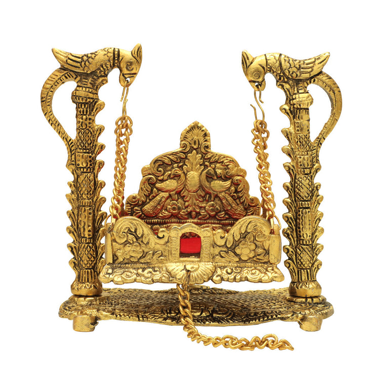 Shubhkart Nitya Krishna Laddu Gopal Jhula Showpiece