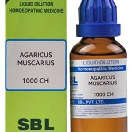 SBL Homeopathy Agaricus Muscarius Dilution