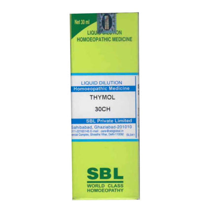SBL Homeopathy Thymol Dilution