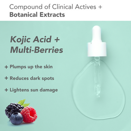 Lotus DermaBotanics Kojic acid + Multi Berry Face Serum