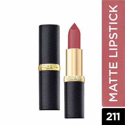 L'Oreal Paris Color Riche Moist Matte Lipstick - 211 Spring Rosette