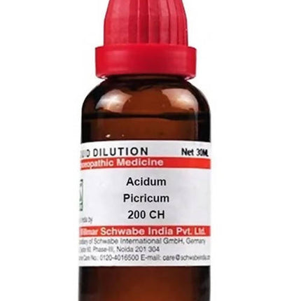 Dr. Willmar Schwabe India Acidum Picricum Dilution