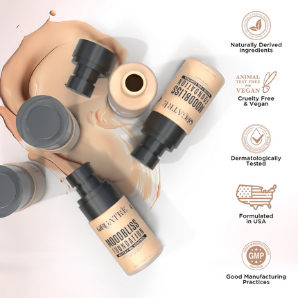 Orgatre Moodbliss Matte + Oil Control Makeup Foundation SPF 30 - 240