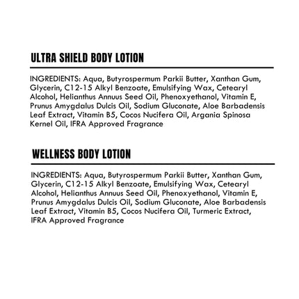 Detoxie Body Lotions Urban Shield & Wellness
