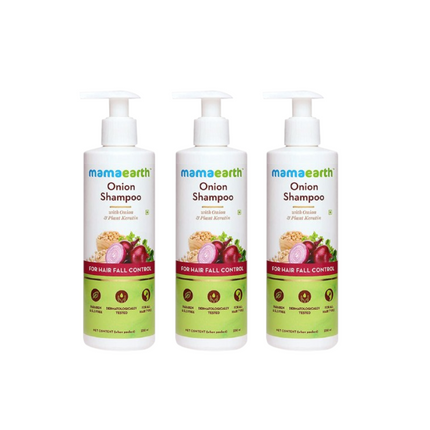 Mamaearth Onion Shampoo For Hair Fall Care