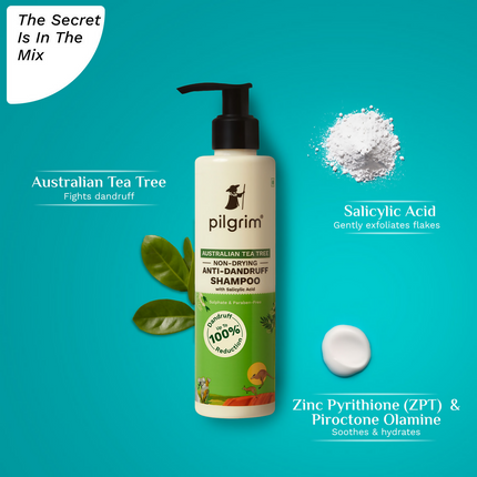 Pilgrim Australian Tea Tree Non-Drying Anti-Dandruff Shampoo