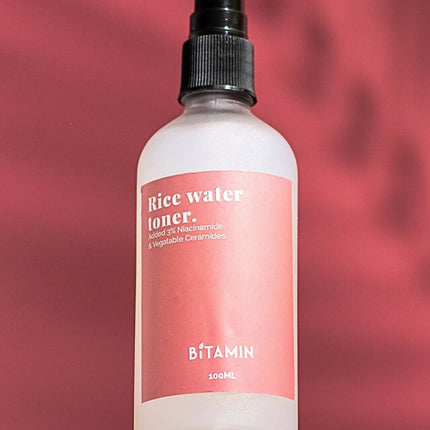 Bitamin 3% Niacinamide & Rice Water Face Toner
