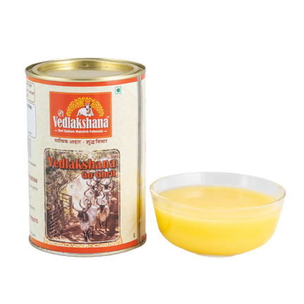 Vedlakshana Go Ghrit (Desi Cow Ghee) | Traditional Ghee | Vedic Bilona Method|Pure, Natural & Healthy
