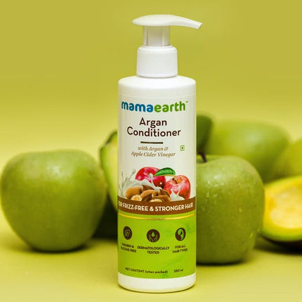 Mamaearth Argan Conditioner For Frizz-Free & Strong Hair - Limited Time Offer
