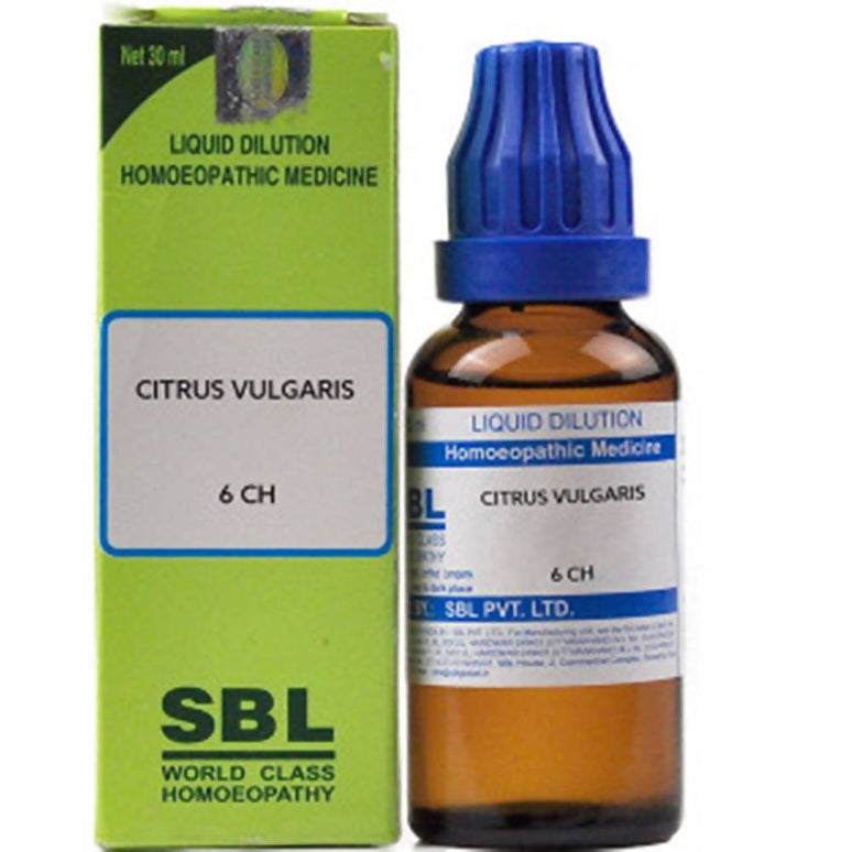 SBL Homeopathy Citrus Vulgaris Dilution
