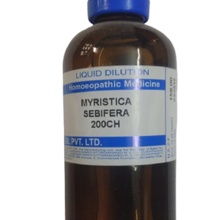 SBL Homeopathy Myristica Sebifera Dilution
