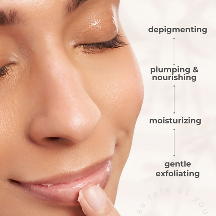 Rare Chemistry Pretty Pout Depigmenting Lip Balm, Night Plumps Depigments Mulberry Niacinamide