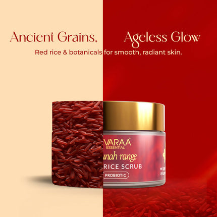 Evaraa Essential Red Rice Scrub