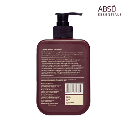 Abso Essentials Strengthening Shampoo