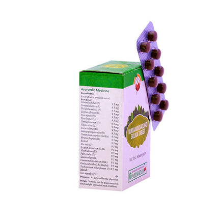 Vaidyaratnam Mukkaamukkadukadi Gulika Tablets