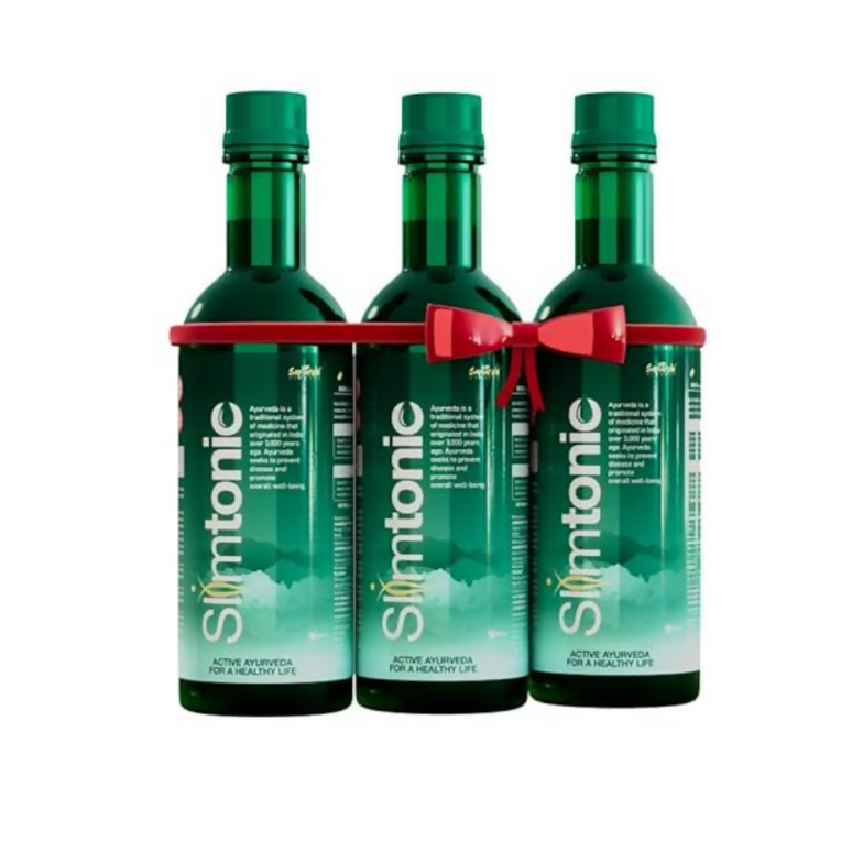 Saptarishi Slimtonic – Natural Ayurvedic Weight Loss Tonic with 25+ Herbs for Detox & Fat Burn