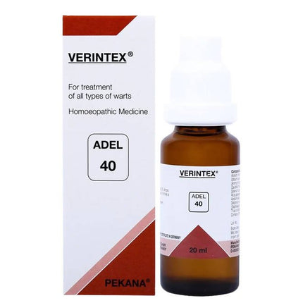 Adel Homeopathy 40 Verintex Drops