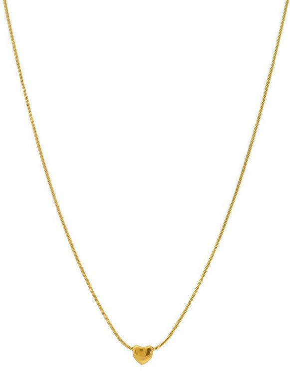 Antique Finish Steel necklace - Ruby Raang