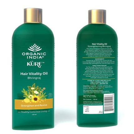 Organic India Hair Vitality Oil Bhringaraj