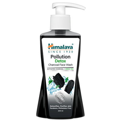 Himalaya Herbals Pollution Detox Charcoal Face Wash