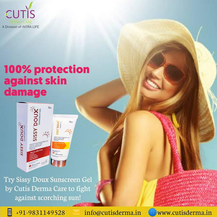 Rotex Cutis Sissy Doux Sunscreen Gel SPF 50 PA++++