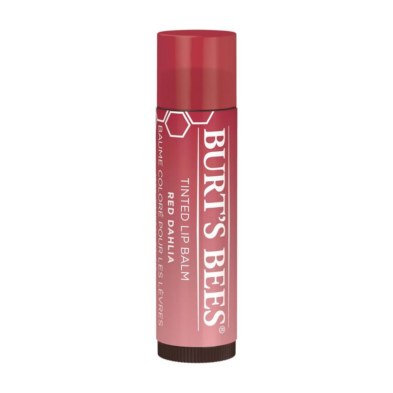 Burt's Bees 100% Natural Moisturizing Tinted Lip Balm - Red Dahlia
