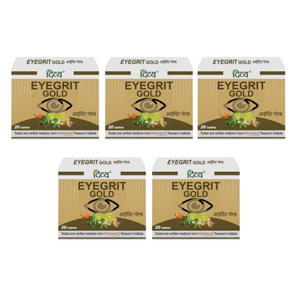 Patanjali Eyegrit Gold Tabs