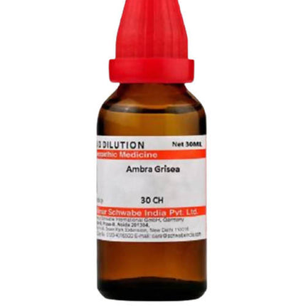 Dr. Willmar Schwabe India Ambra Grisea Dilution