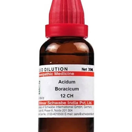 Dr. Willmar Schwabe India Acidum Boracicum Dilution