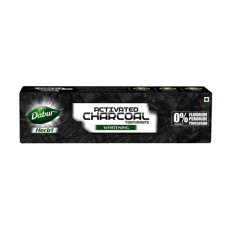 Dabur Herb'l Activated Charcoal & Mint Whitening Toothpaste