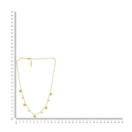Gold Plated Necklace - Ruby Raang