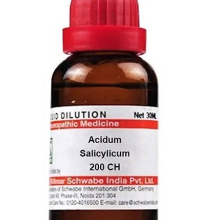 Dr. Willmar Schwabe India Acidum Salicylicum Dilution