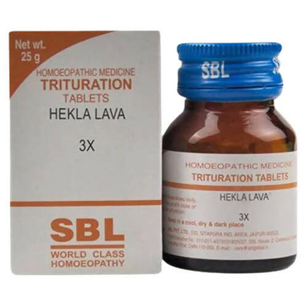 SBL Homeopathy Hekla Lava Trituration Tablets