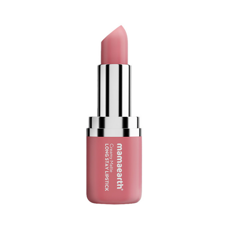 Mamaearth Creamy Matte Long Stay Lipstick - Hibiscus Nude