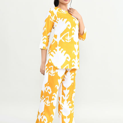 Joban Fashion Beautiful Yellow Cotton Cod Set