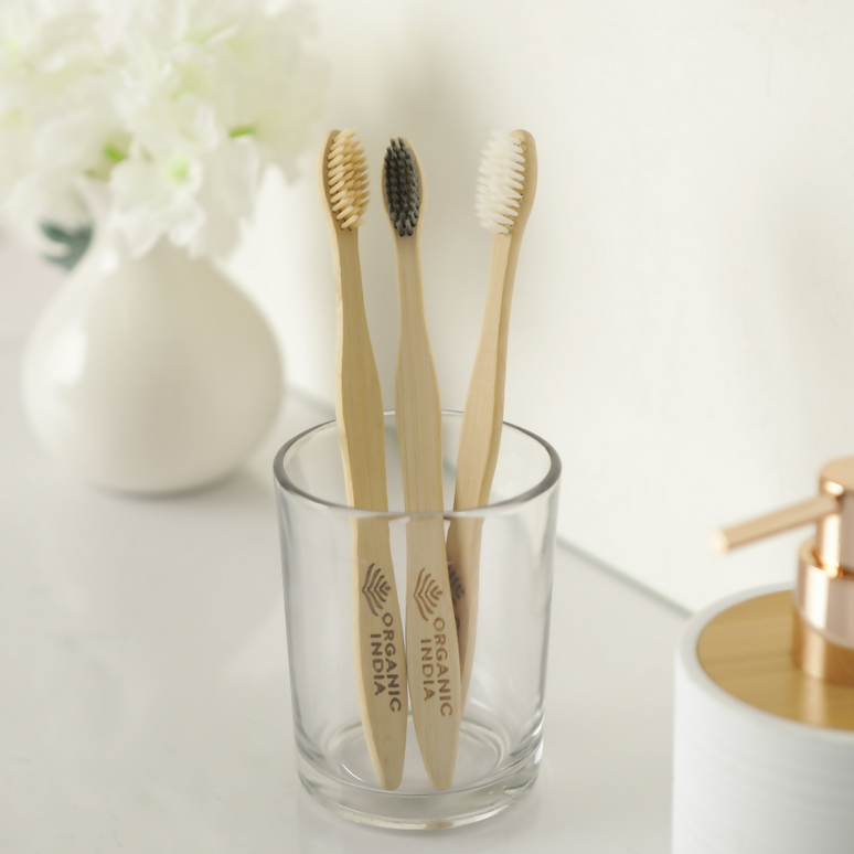 Organic India Bamboo Toothbrush