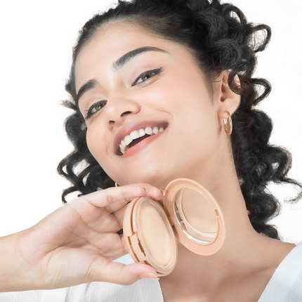 Mamaearth Glow Full Coverage Compact With SPF 30 - Ivory Glow