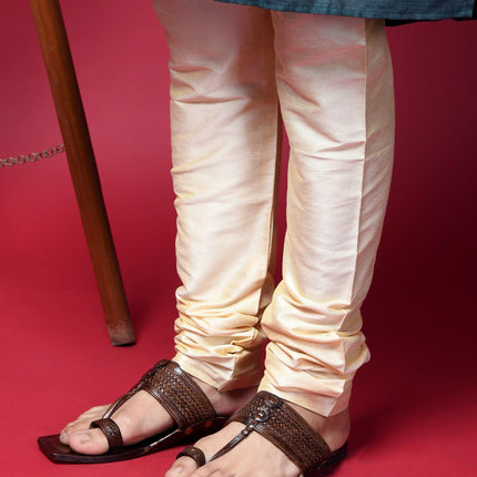 Stepsoft Men'S Square-Toe Kolhapuri | Handcrafted Brown Leather Ethnic Slippers