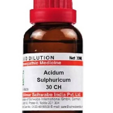 Dr. Willmar Schwabe India Acidum Sulphuricum Dilution