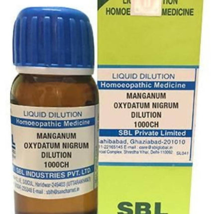 SBL Homeopathy Manganum Oxydatum Nigrum Dilution