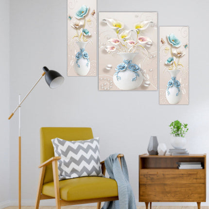 Tehzeeb Creations Set Of 3 Digital Wall Painting