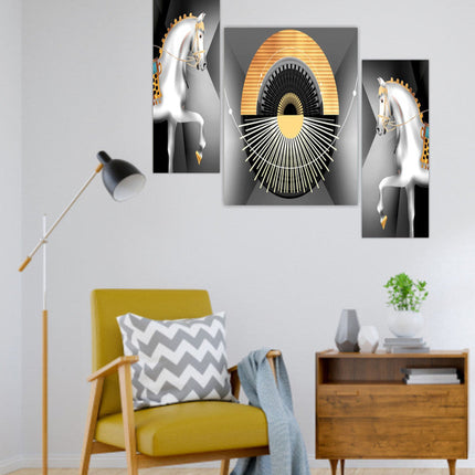 Tehzeeb Creations Set Of 3 Digital Wall Painting